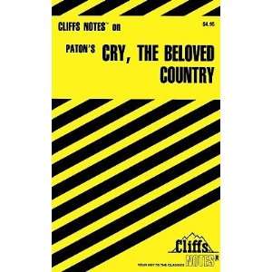  Cry, the Beloved Country Notes   [CLIFF CRY THE BELOVED 