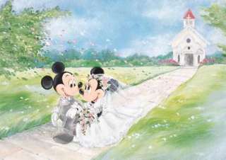 Japan Jigsaw Puzzle Tenyo Disney Mickey Wedding 108 841  