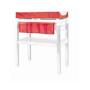  Inglesina Spa Changing Station and Bath Color Red Baby