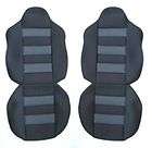 PAIR FABRIC FRONT SEAT COVERS FIT PEUGEOT PARTNER EXPERT BOXER NEW 