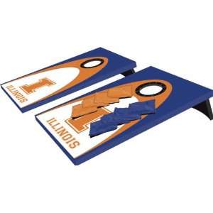   Fighting Illini Chuck O Pro Bean Bag Toss Game: Sports & Outdoors