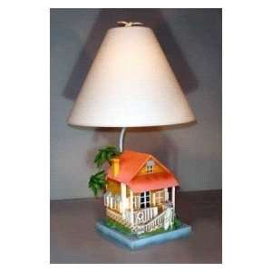   Judith Edwards Designs YELLOW BEACH HOUSE LAMP 1617: Home Improvement