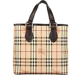 Burberry Classic Check Tote Bag  Overstock