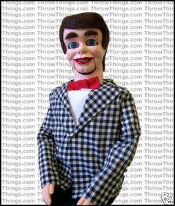   Day Super Deluxe Upgrade Ventriloquist Dummy Doll Moving Eyes & Brows