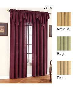 Madrid Tailored 84 inch Rod Pocket Curtain Panel  Overstock