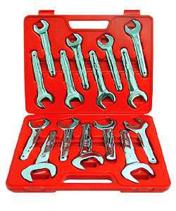 SAE 15 piece Service Wrench Set  