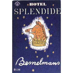 Hotel Splendide Ludwig Bemelmans Books