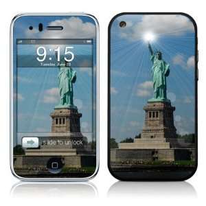  Lady Liberty Design Protector Skin Decal Sticker for Apple 