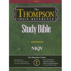  Thompson Chain Reference Bible NKJV (9780887075025): Books