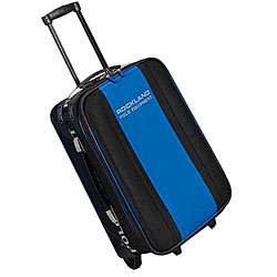 Rockland Polo Equipment Blue/Black 4 piece Luggage Set  Overstock