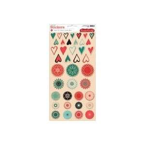  Dear Mr. Claus Cardstock Stickers 5.5x13 pc lovely Bits 