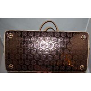 MICHAEL Michael Kors Monogram Amagansett Large Tote Copper Handbag 