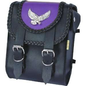 Willie & Max 58494 06 Semi Custom Color Series Purple Sissy Bar Bag 