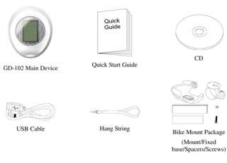 NEW Globalsat GD 102 Handheld GPS Hiking Compass/Logger  