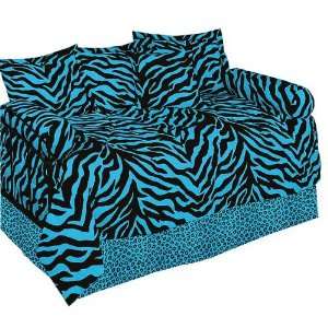  Colorful Zebra Print Daybed Bedding Set   From the Karin 