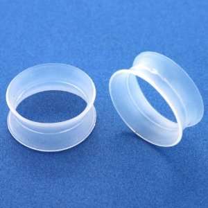   Flexible Silicone Flesh Tunnel Plugs   7/8 (22mm)   Sold as a Pair