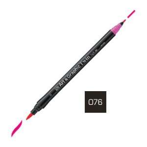  ZIG Art and Graphic Twin Tip Brush Marker Pen 076 Vandyke 