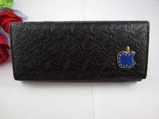 Popular Womens Bifold long Wallet Button Clutch Purse PU Leather 