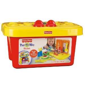  Fisher Price Role Play Center Kitchen Bin: Toys & Games