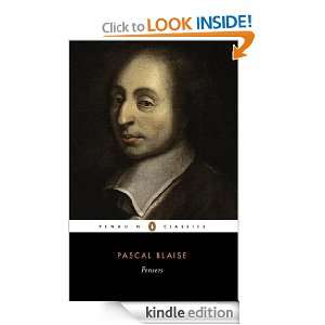 Pensees (Penguin Classics): Blaise Pascal, A. Krailsheimer:  