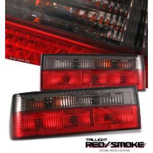  82 87 BMW E30 Tail lights   Red Smoke: Automotive
