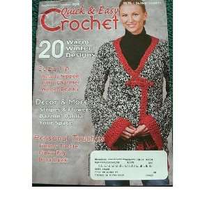  Quick & Easy Crochet Magazine September/October 2008 