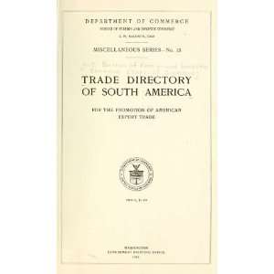   Export Trade United States. Bureau Of Foreign And Domestic Commerce