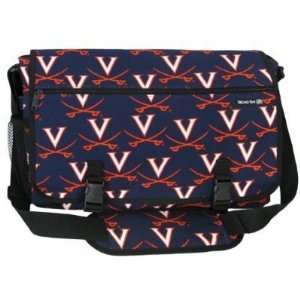  UVA University of Virginia Messenger Bag by Broad Bay 