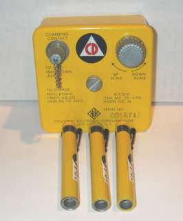 Dosimeter Charger & 3 Dosimeter Pens, Geiger Counter  