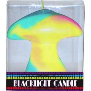  Black Light Mushroom Candle