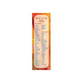 Books of the Bible Bookmarks (Christian Bookmarks) (Pack of 18) [Misc 