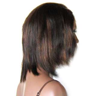 Lace Front Wig 100% Human Hair Shani #F1B/30 NWT  