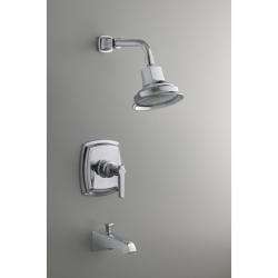   CP Polished Chrome Wall Mount Bath And Shower Trim  Overstock