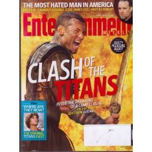  ENTERTAINMENT WEEKLY (4 9 10) Featuring: CLASH of the TITANS 
