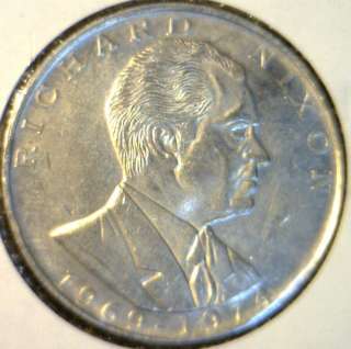   UNKNOWN MINT IKE Dollar Size Commemorative Medal   Coin   Token  