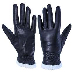 America Best Womens Fleece Lined Leather Gloves  Overstock