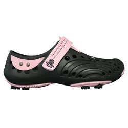 Dawgs Golf Womens Black/ Pink Spirit Shoes  