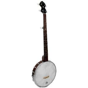   Creek Openback Banjo (Five String, Vintage Brown) Musical Instruments