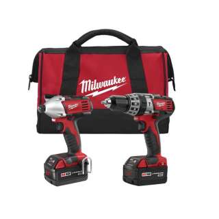 Milwaukee 2697 22 Combo Kit Hammer Drill/ Impact Driver  