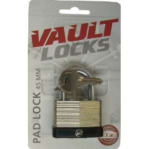  Vault Locks Padlock 45mm   Master Keyed