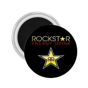 Rockstar Energy Drink Souvenir Magnet 2.25 
