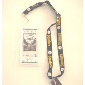  Pittsburgh Steelers Lanyard and Ticket Holder: Everything 
