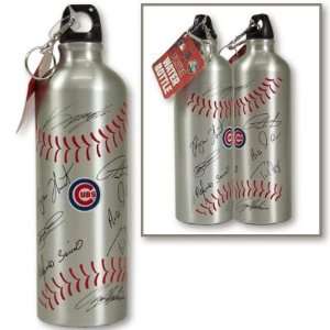    CHICAGO CUBS OFFICIAL PLAYER METAL WATER BOTTLE