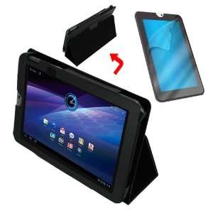  Leather Case For Toshiba Thrive 10.1 Tablet: Computers & Accessories