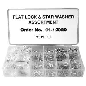 Maxpower 12020 700 Piece Lock Washer Assortment: Patio 