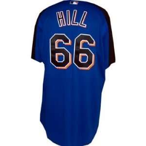  Hill #66 2006 Game Issued Spring Training BP Jersey 