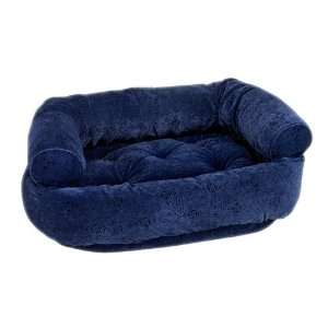  Bowsers Pet Products 10240 Double Donut   Navy Filgree 