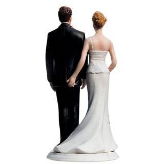 Weddingstar The Love Pinch Bridal Couple Figurine, Caucasian Couple