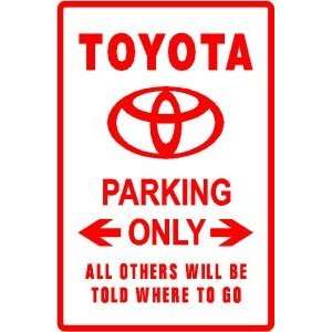  TOYOTA PARKING car suv 4x4 japanese sign: Home & Kitchen