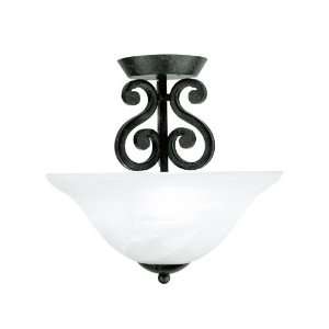   Semi Flush Ceiling Fixture from the Helena Collecti: Home Improvement